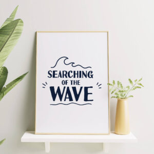 Vinil decorativo SEARCHING OF THE WAVE