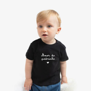 T-shirt Bebé "Amor do Padrinho"